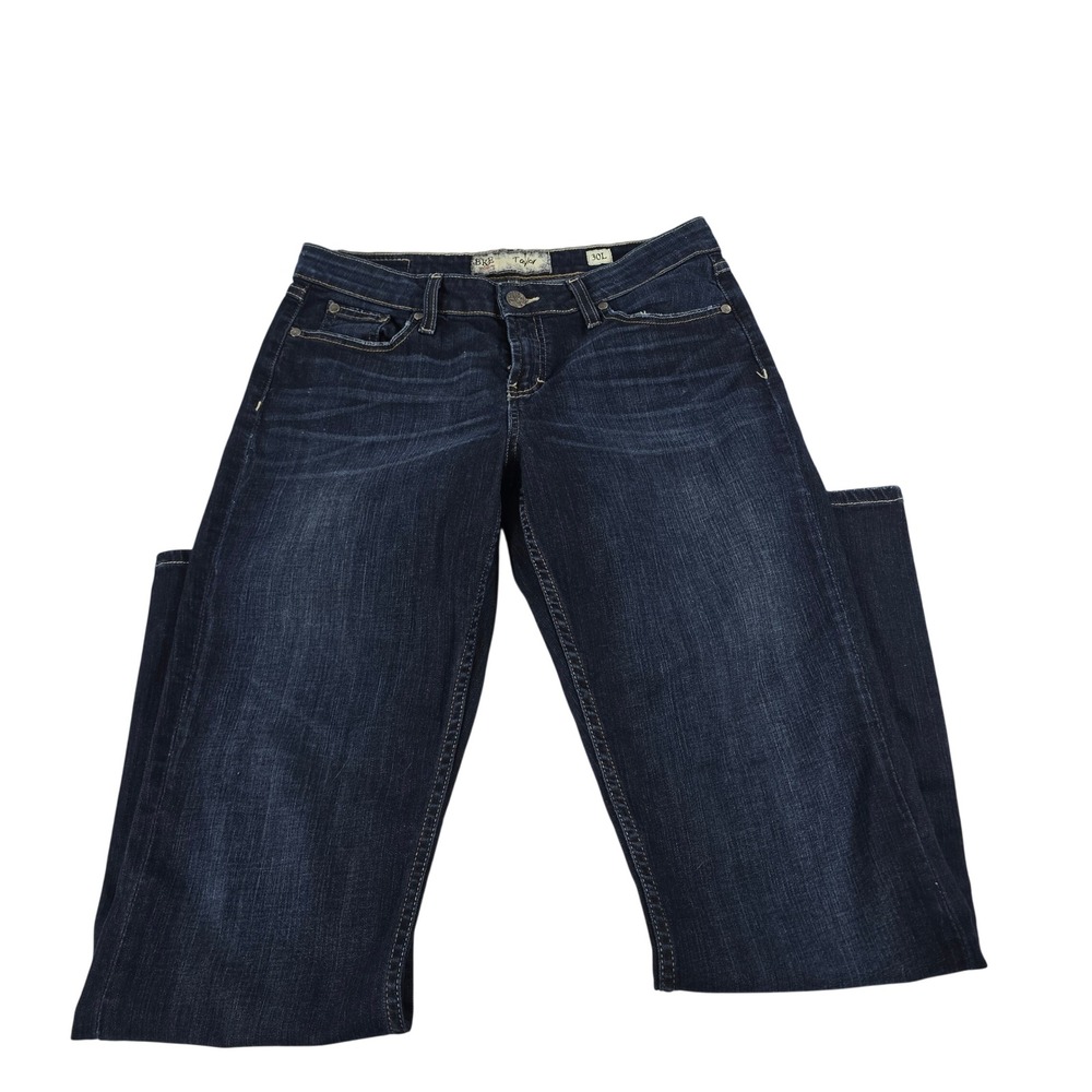 BKE Taylor Bootcut Jeans Womens 30L‎ Dark Wash Denim Mid Rise Stretch 30x33.5